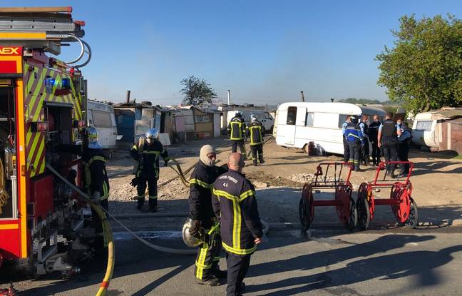 Nantes : Incendie dans l’un des plus anciens bidonvilles de la métropole, une mère et un enfant blessés