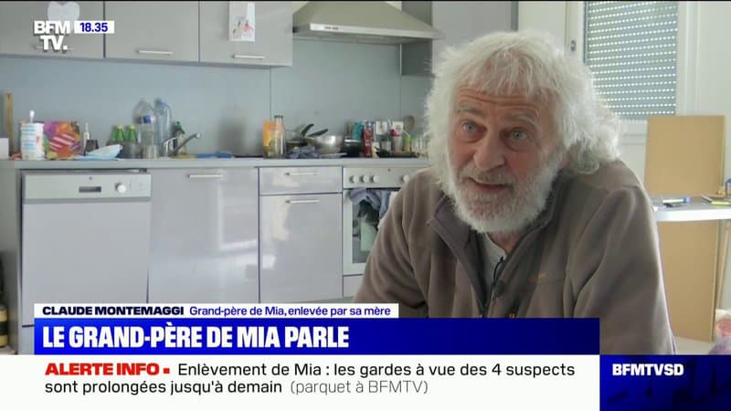 Enlèvement de Mia: “Mia est bien avec sa mère”, nouveau témoignage du grand-père maternel de la fillette