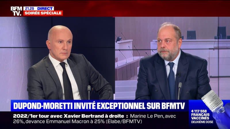 Éric Dupond-Moretti: “Il y a une difficulté de prise en charge des psychopathes” en prison
