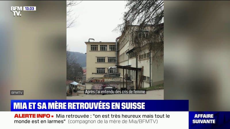 Mia retrouvée en Suisse: des témoins de l’interpellation de la mère racontent