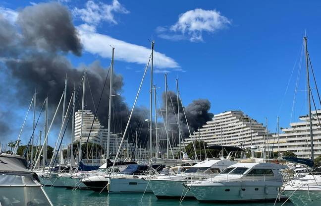 Villeneuve-Loubet : Une énorme colonne de fumée, visible de loin… C’était quoi cet incendie ce mercredi ?