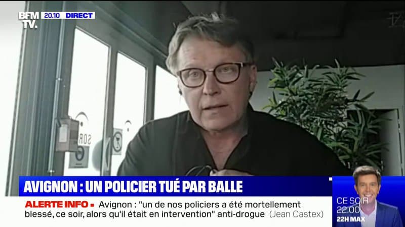 Avignon: “L’individu a tiré à deux reprises sur ce policier”, selon Bruno Bartocetti (Unité SGP Police FO)