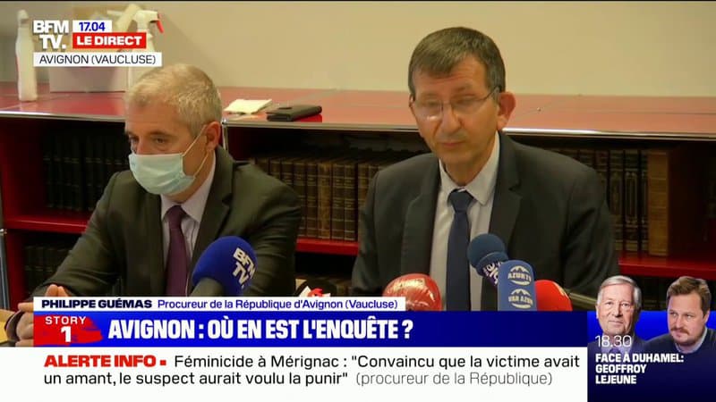 Avignon: Le suspect a “fait feu à deux reprises” sur le policier “l’atteignant au thorax et à l’abdomen”, selon le procureur