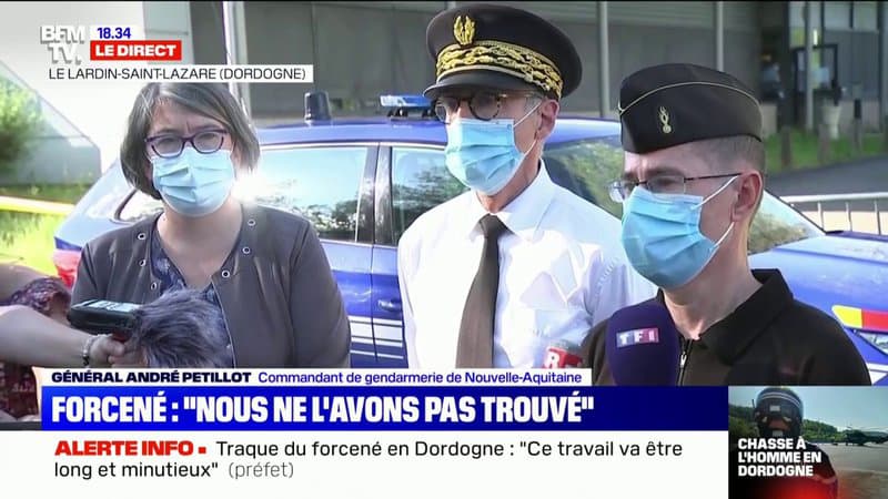 Commandant de gendarmerie: “Les éléments dont nous disposons nous laissent à penser que le forcené se trouve bien dans cette zone”