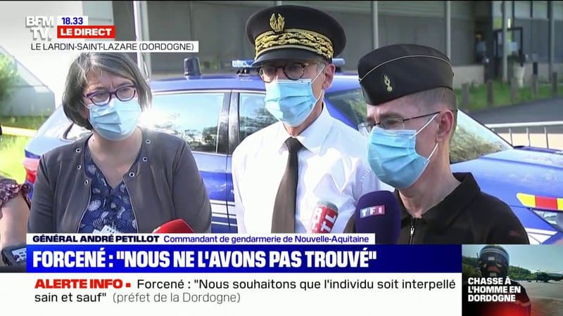 Commandant de gendarmerie sur la traque du forcené en Dordogne: “Si nous avions voulu le neutraliser, ce serait déjà fait”