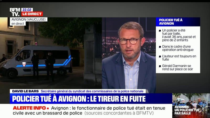 David Lebars: “C’est un policier qui a été abattu pour une mission du quotidien et sans doute pour un motif futile”