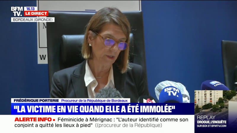 Féminicide à Mérignac: une information judiciaire ouverte notamment pour “homicide volontaire par conjoint”