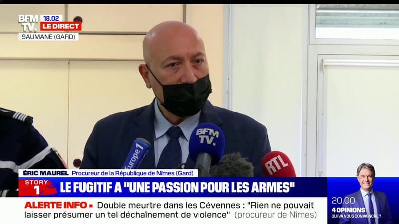Fugitif dans les Cévennes: “On ne retrouve trace d’aucune préparation du passage à l’acte”, selon le procureur