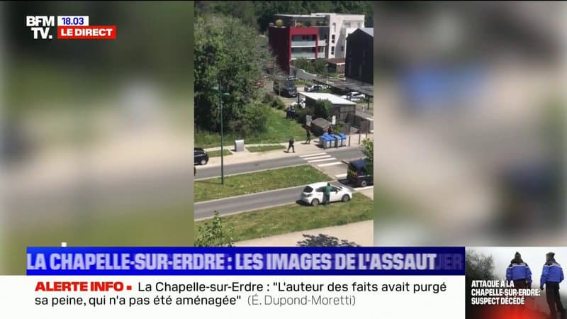 Les images témoins BFMTV de l’assaut à La Chapelle-sur-Erdre