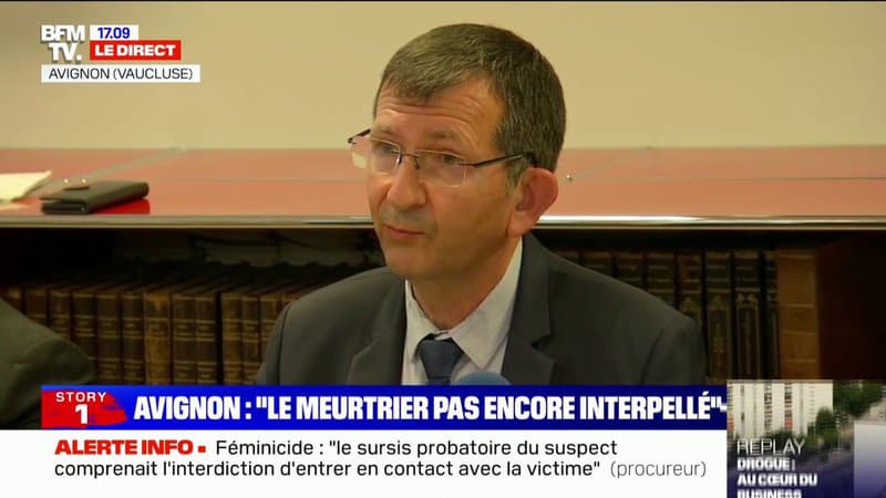 Policier tué à Avignon: “La qualification de meurtre est nécessairement retenue”, selon le procureur