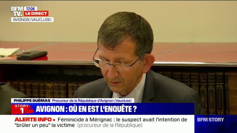 Policier tué à Avignon: “Le meurtrier du brigadier Éric Masson n’a pas encore été interpellé”, selon le procureur