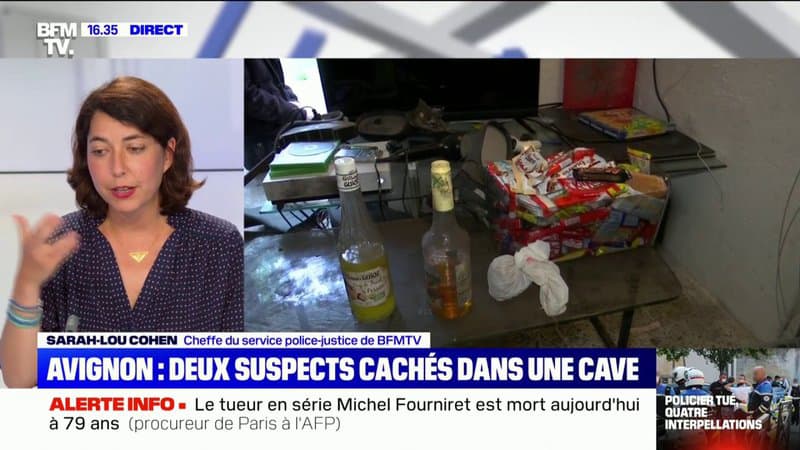 Policier tué à Avignon: les deux principaux suspects ont passé plusieurs jours dans une cave