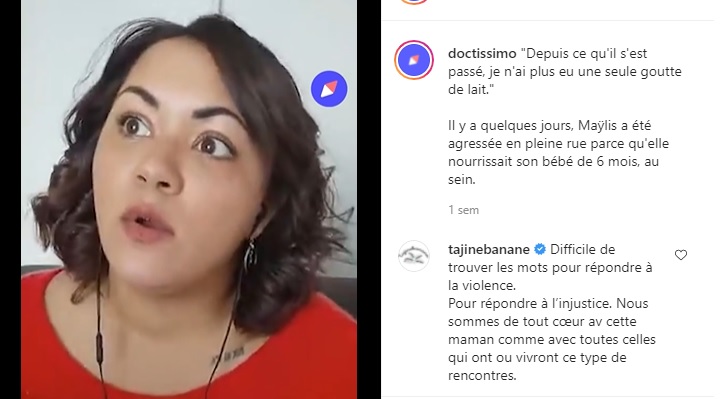 VIDEO : Une maman giflée car elle était en train d’allaiter son bébé !