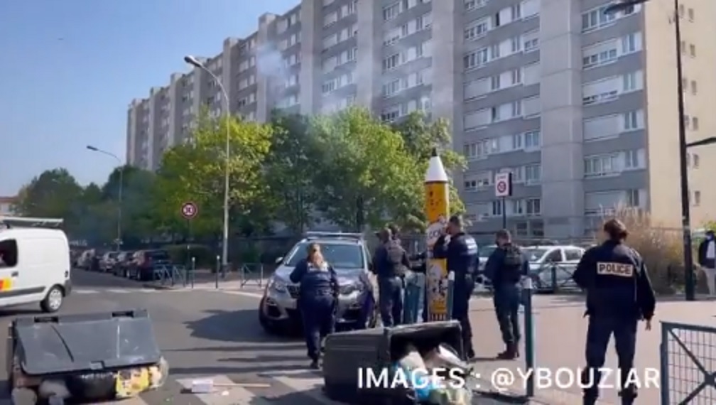 VIDEO : Des policiers attaqués à Aubervilliers !