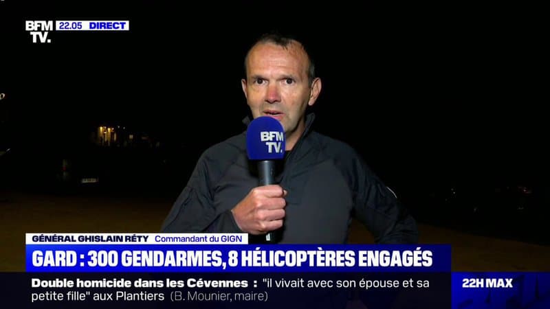 Traque dans les Cévennes: “C’est un territoire que l’adversaire connaît parfaitement”, selon le général Ghislain Réty (GIGN)