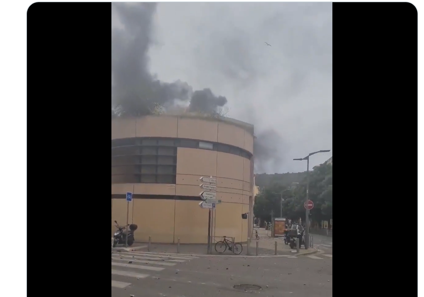 Nice : explosion près du Palais des congrès !