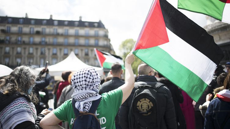 22 000 personnes manifestent en France en soutien aux Palestiniens