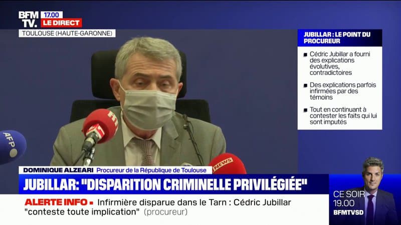 Affaire Delphine Jubillar: Cédric Jubillar “pouvait se montrer brutal, grossier, agressif, y compris avec ses enfants”, selon le procureur