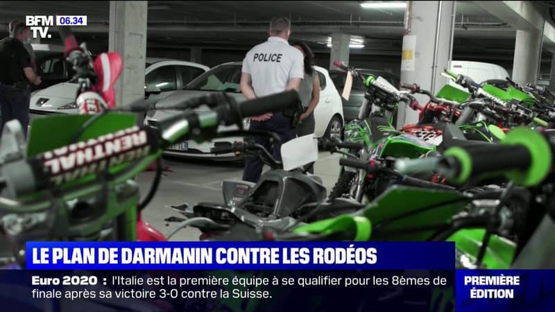 Gérald Darmanin demande plus de fermeté face aux rodéos urbains