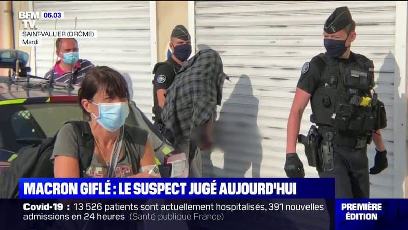 L’auteur de la gifle infligée à Emmanuel Macron jugé en comparution immédiate ce jeudi après-midi