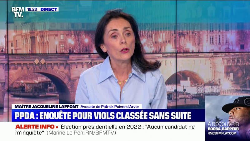 Me Laffont, avocate de Patrick Poivre d’Arvor: “Dans ses écrits, il était flagrant que Florence Porcel mentait”