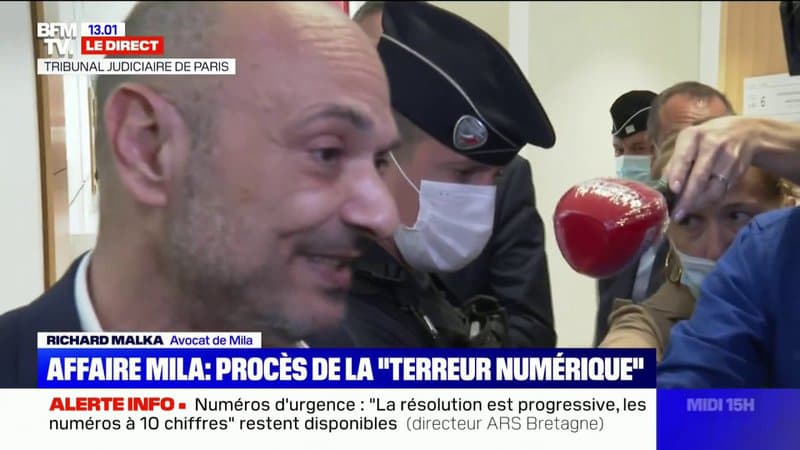 Richard Malka, avocat de Mila: “Je ne me remets pas qu’elle vive recluse depuis 18 mois”