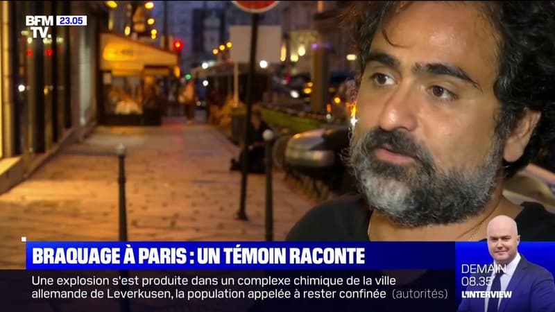 Braquage à Paris: le gérant d’un restaurant proche du lieu du braquage décrit l’incompréhension à l’arrivée des policiers