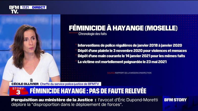 Féminicide à Hayange: pourquoi le rapport d’inspection ne relève “pas de manquement professionnel”, alors que la victime avait déposé plainte ?