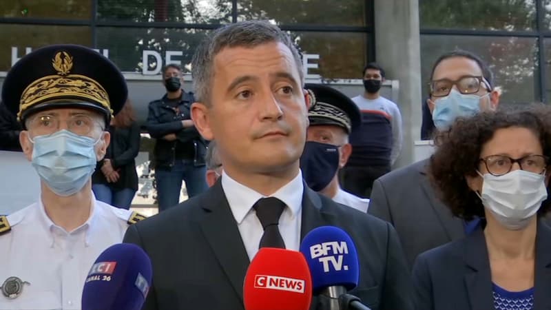 “On a frôlé le drame”: Darmanin salue le “courage” des policiers attaqués au mortier dans le Val-de-Marne