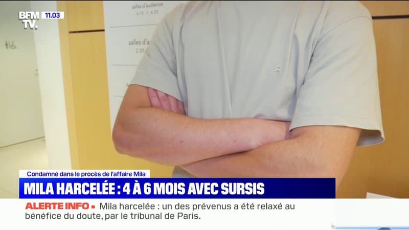 “Je m’attendais à pire”: l’un des prévenus condamnés dans l’affaire Mila témoigne