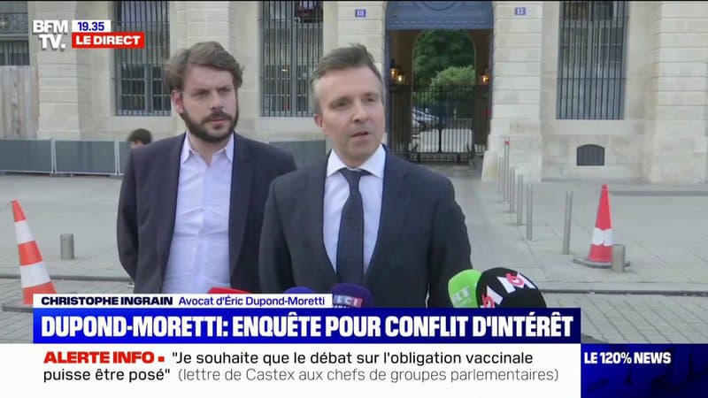 L’avocat d’Éric Dupond-Moretti regrette un “déploiement de forces totalement disproportionné” et “incompréhensible”