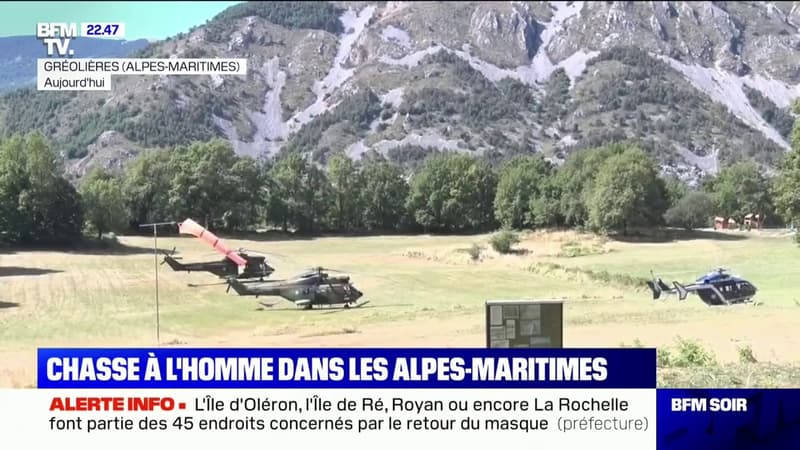 La chasse à l’homme se poursuit dans les Alpes-Maritimes