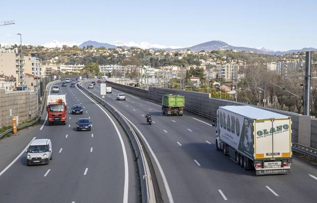 Nice : Sur l’A8, le chauffeur d’un camion percute plusieurs véhicules avant de se faire agresser par des automobilistes