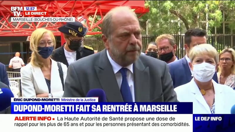 Éric Dupond-Moretti: “Nous serons prêts le 30 septembre pour que les mineurs soient jugés dans des délais rapides”