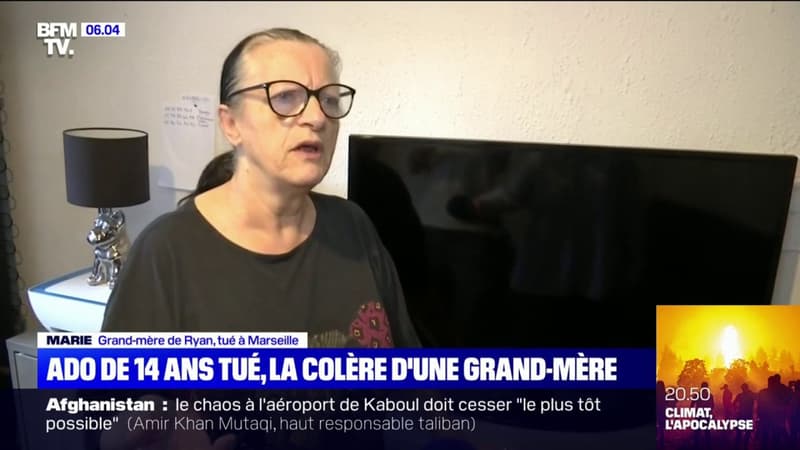 La colère de la grand-mère de Rayanne, tué à l’âge de 14 ans à Marseille