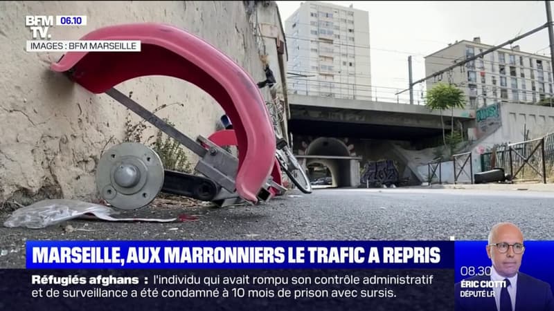 Marseille: une semaine après la mort d’un ado de 14 ans, le trafic a repris aux Marronniers