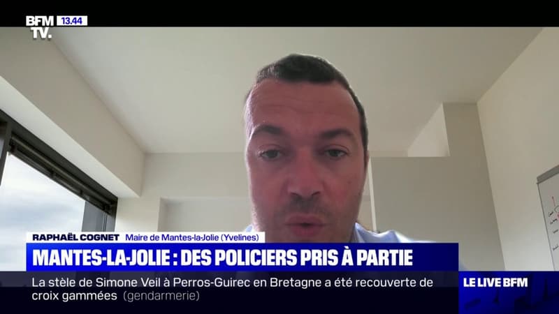 Raphaël Cognet, maire de Mantes-la-Jolie: “Il y avait une volonté d’attirer la police dans un certains nombre de guet-apens”