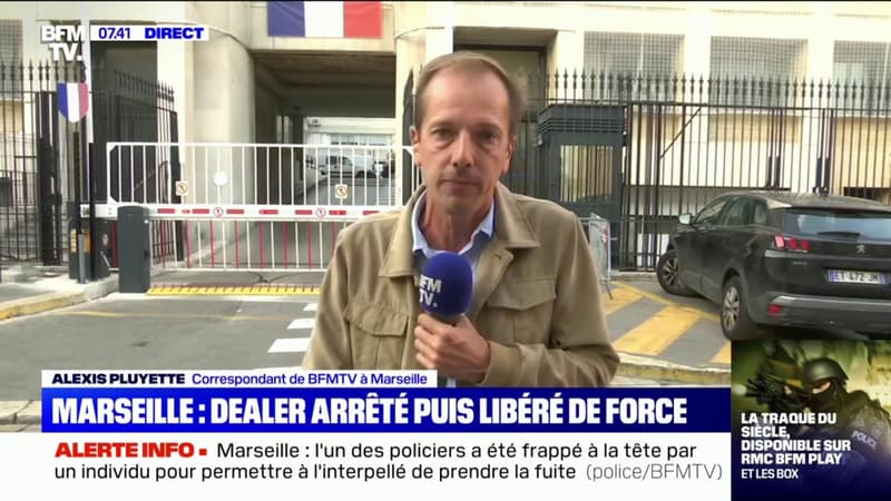 Marseille: un adolescent interpellé par la police lors d’une opération antidrogue a été libéré par la force dans la foulée