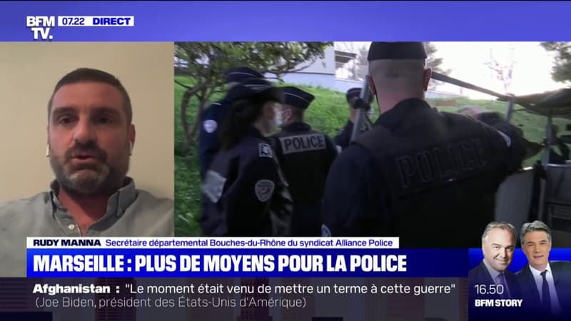 Rudy Manna, du syndicat d’Alliance Police, demande plus “de places de prison” à Marseille