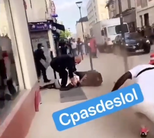VIDEO CHOC – Des policiers lynchés par des racailles lors d’une interpellation !