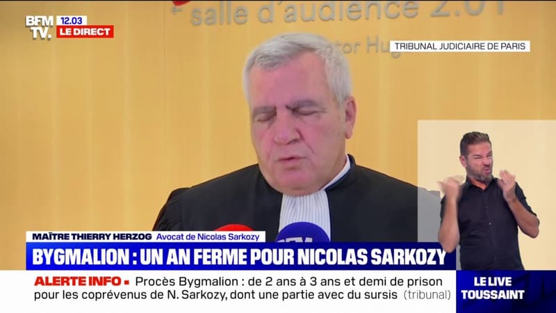 Thierry Herzog, avocat de Nicolas Sarkozy: “Le président Sarkozy n’a jamais demandé à être mieux traité qu’un autre, mais n’a aucune raison de l’être moins bien”