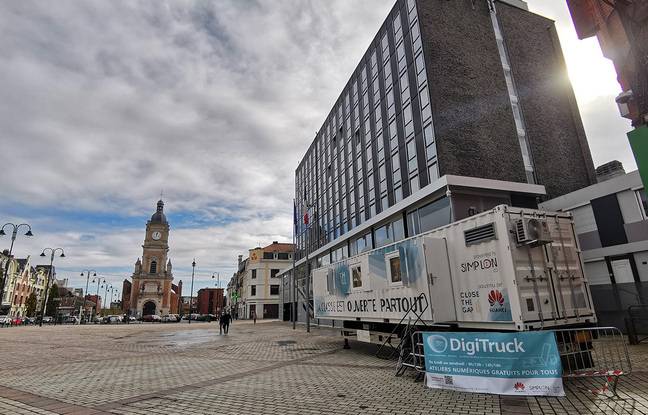 Roubaix : Les cours reprennent après l’incendie criminel du Digitruck de Huawei
