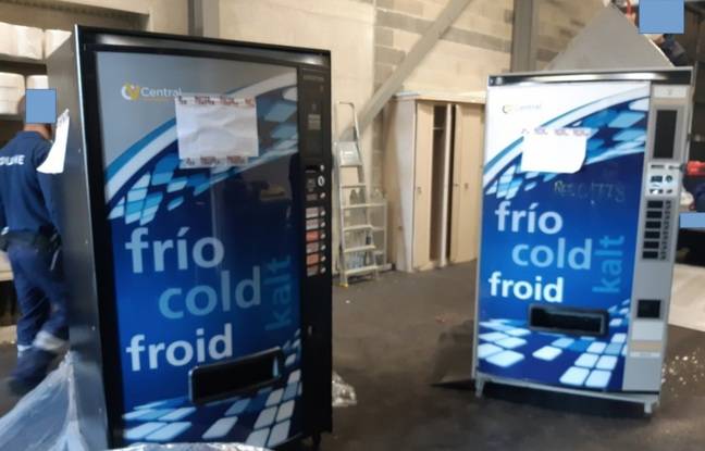 Aveyron : Des kilos de drogue étaient dissimulés dans de vieux distributeurs de boissons