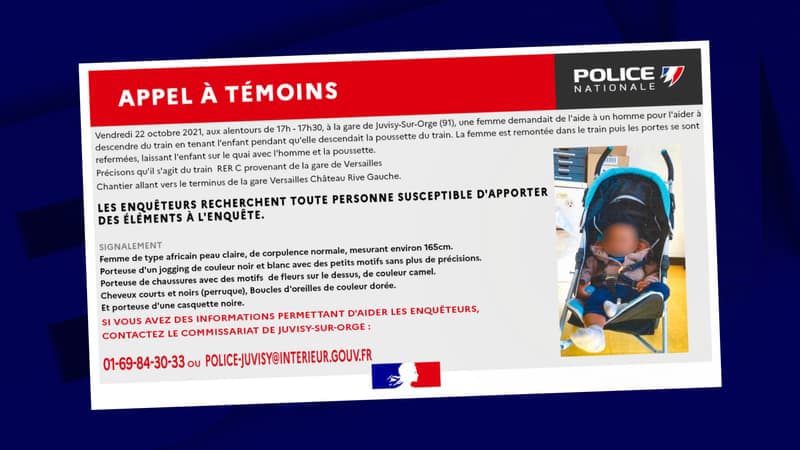 Bébé abandonné sur le quai du RER à Juvisy-sur-Orge: la mère sera jugée pour délaissement d’enfant