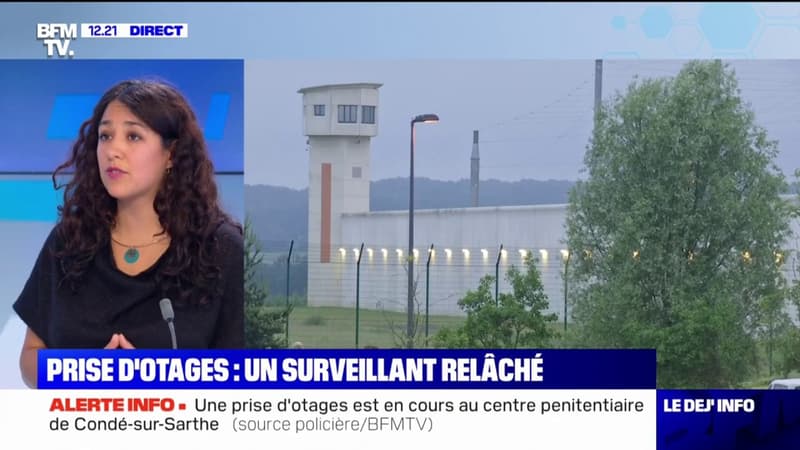 Condé-sur-Sarthe: l’un des deux surveillants retenus en otage a été relâché