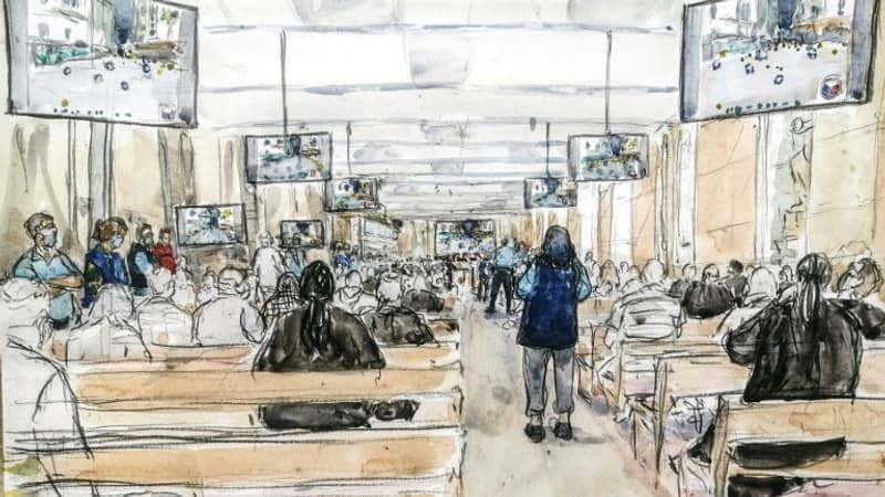 EN DIRECT – Au procès du 13 novembre, la cour projette les images du début du concert au Bataclan