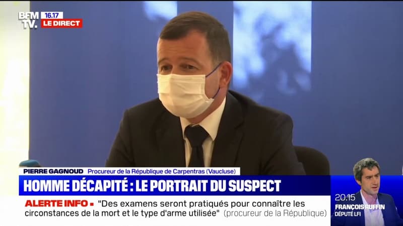 Homme décapité dans le Vaucluse: le suspect interpellé était “proche de son grand-père”, d’après le procureur