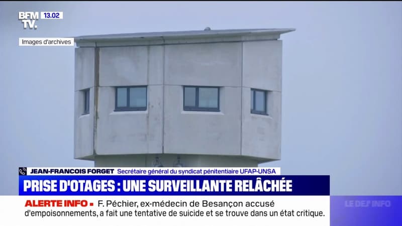 Prise d’otages à Condé-sur-Sarthe: pour le secrétaire général syndicat UFAP-UNSA, le détenu est “ingérable” et “connu dans le milieu pénitentiaire depuis longtemps”