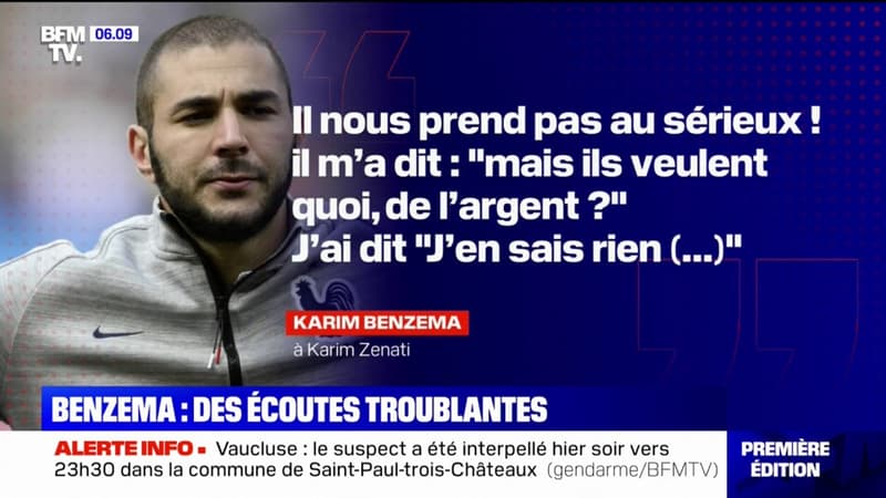Procès de la sextape: une conversation entre Karim Benzema et Karim Zenati, maitre-chanteur présumé de Mathieu Valbuena, diffusée à l’audience