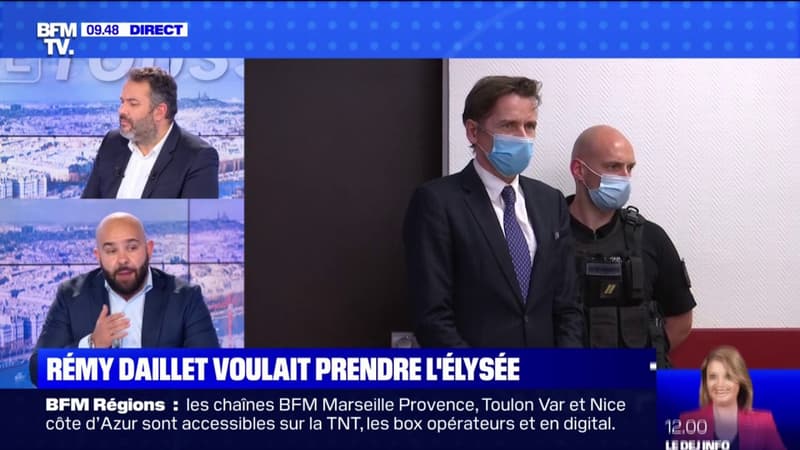 Selon son avocat, “Rémy Daillet a toujours prôné un renversement pacifique du pouvoir”